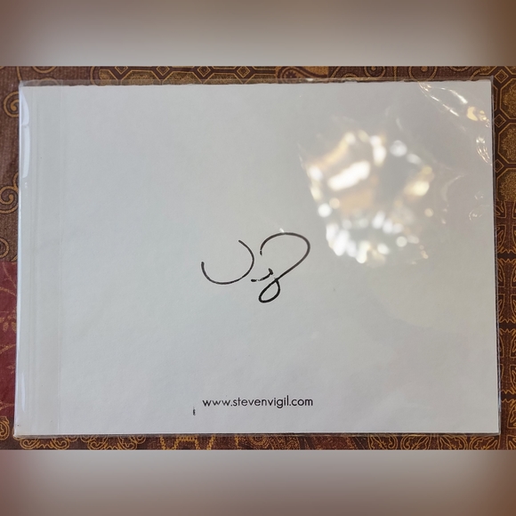 Steven Vigil Artwork signed in protective wrapping 10/500 - Picture 5 of 5